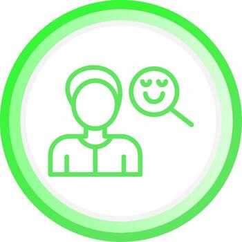 Complex Emotion Creative Icon Design vector