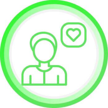 Admiration Creative Icon Design vector