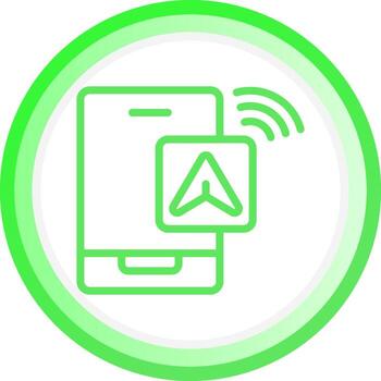 Remote Customer Support Creative Icon Design vector