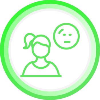 Meh Creative Icon Design vector