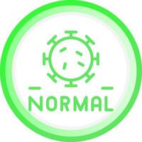 New Normal Creative Icon Design vector