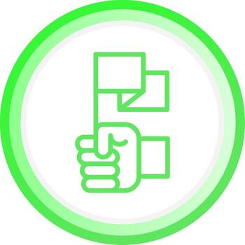 Independence Creative Icon Design vector