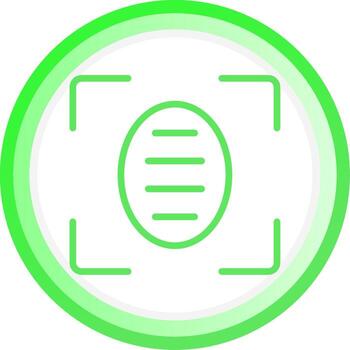 Biometrics Creative Icon Design vector