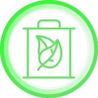 Biofuel Creative Icon Design vector