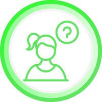 Body Language Creative Icon Design vector