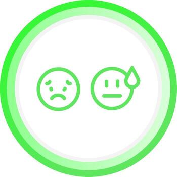 básico emoción creativo icono diseño vector