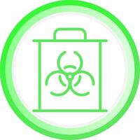 Biohazard Creative Icon Design vector