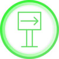 Right Creative Icon Design vector