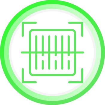 código de barras leer creativo icono diseño vector