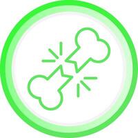 Fracture Creative Icon Design vector