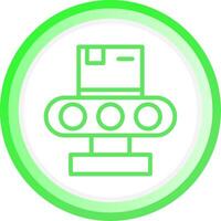 Machine Box Creative Icon Design vector