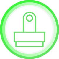 Stamp Creative Icon Design vector