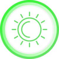 Sun Creative Icon Design vector