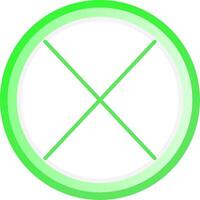 Crose Creative Icon Design vector