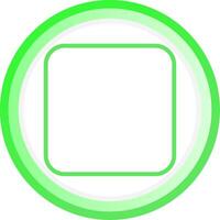 Line Green Circle Gradient Design vector