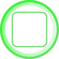 Line Green Circle Gradient Design vector