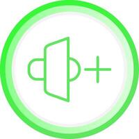 Volume Creative Icon Design vector