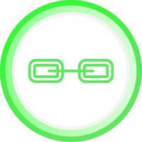 Link Creative Icon Design vector