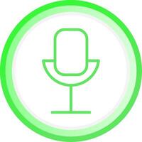 Microphone Creative Icon Design vector