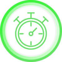 Stopwatch Creative Icon Design vector