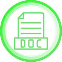 Doc Creative Icon Design vector