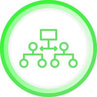 Labeled Hierarchy Creative Icon Design vector