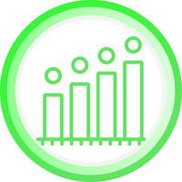 Graphs Creative Icon Design vector