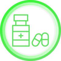 Medical Supplies Creative Icon Design vector