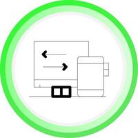 Digital Platform Creative Icon Design vector