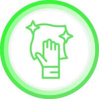 Wipe Creative Icon Design vector