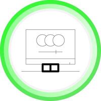 Digital Animation Creative Icon Design vector