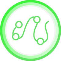 Bending Picture Transparency Creative Icon Design vector
