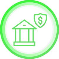 Banking Security Creative Icon Design vector