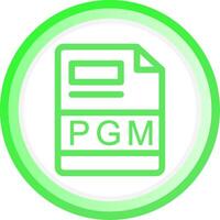 PGM Creative Icon Design vector