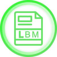 LBM Creative Icon Design vector