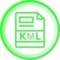 KML Creative Icon Design vector