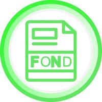 FOND Creative Icon Design vector