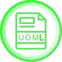 UOML Creative Icon Design vector