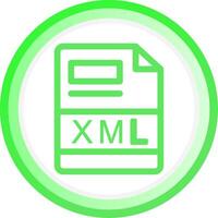 XML Creative Icon Design vector