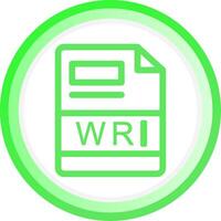 WRI Creative Icon Design vector