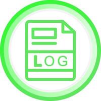 LOG Creative Icon Design vector