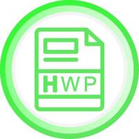 HWP Creative Icon Design vector