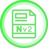 NV2 Creative Icon Design vector