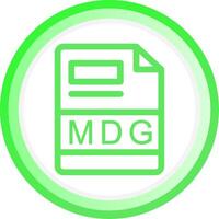 MDG Creative Icon Design vector