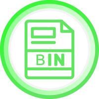 BIN Creative Icon Design vector