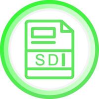 SDI Creative Icon Design vector