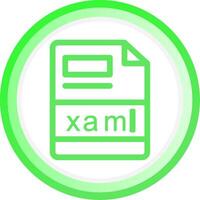 xaml creativo icono diseño vector