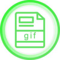 gif Creative Icon Design vector