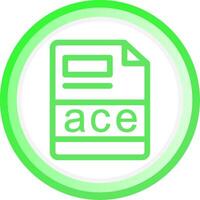 ACE Creative Icon Design vector