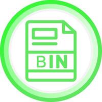 BIN Creative Icon Design vector